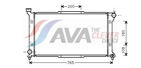 Radiator, engine cooling