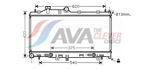 Radiator, engine cooling