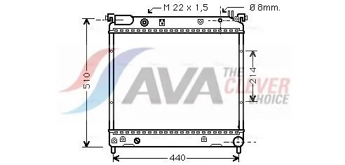 Radiator, engine cooling