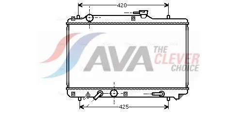 Radiator, engine cooling