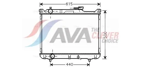 Radiator, engine cooling