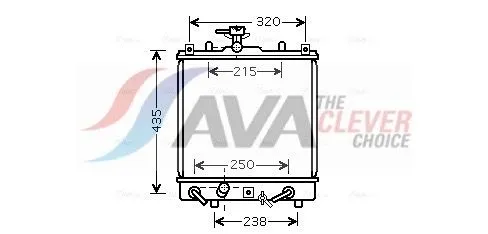 Radiator, engine cooling