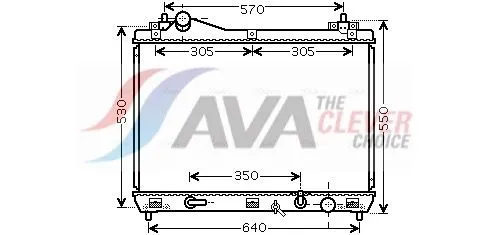 Radiator, engine cooling