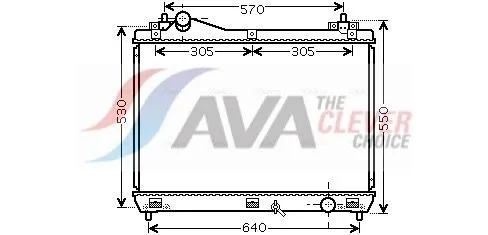 Radiator, engine cooling