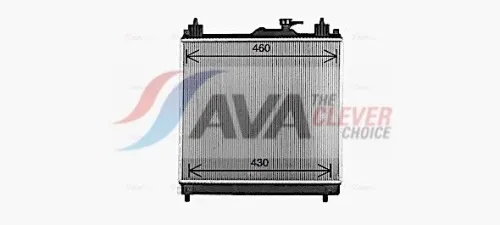 Radiator, engine cooling