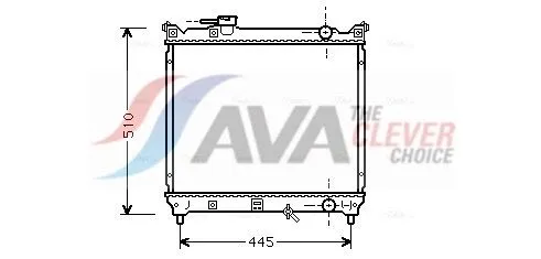 Radiator, engine cooling