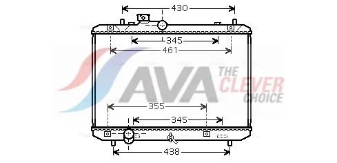 Radiator, engine cooling