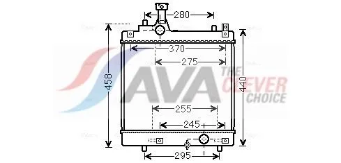 Radiator, engine cooling