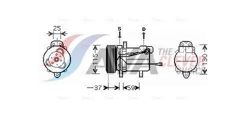 Compressor, air conditioning