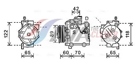 Compressor, air conditioning