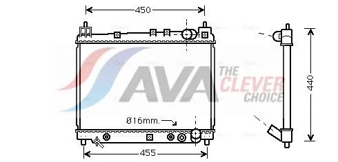 Radiator, engine cooling