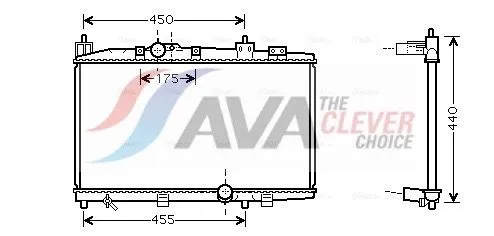Radiator, engine cooling