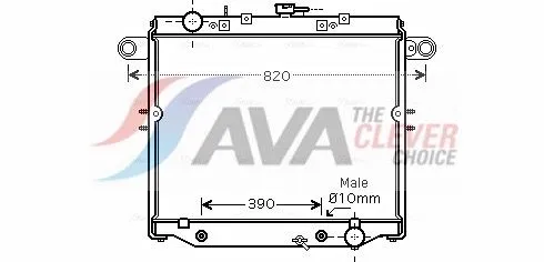 Radiator, engine cooling