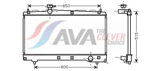 Radiator, engine cooling