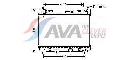 Radiator, engine cooling