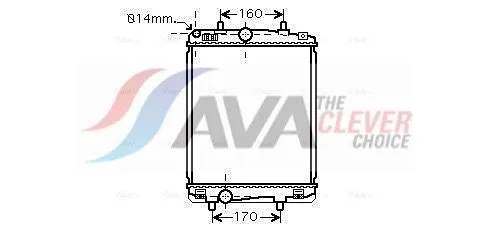 Radiator, engine cooling