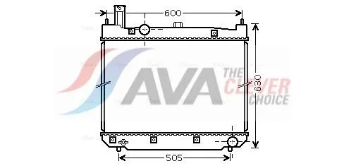 Radiator, engine cooling