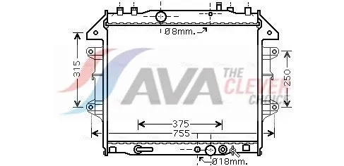 Radiator, engine cooling