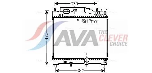 Radiator, engine cooling
