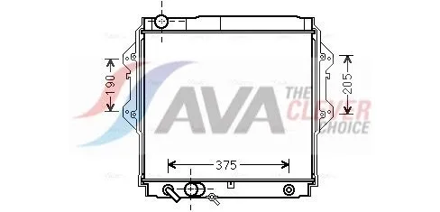 Radiator, engine cooling