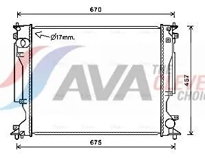 Radiator, engine cooling