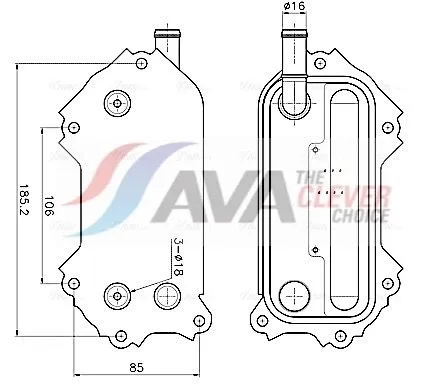 Oil Cooler, engine oil