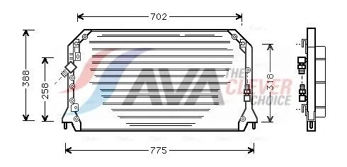 Condenser, air conditioning
