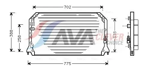 Condenser, air conditioning