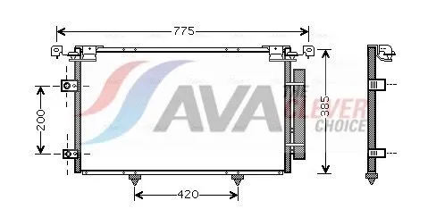 Condenser, air conditioning