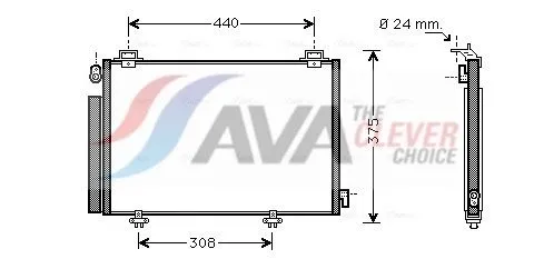 Condenser, air conditioning