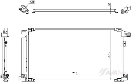 Condenser, air conditioning