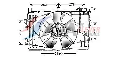 Fan, engine cooling