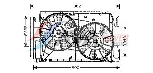 Fan, engine cooling