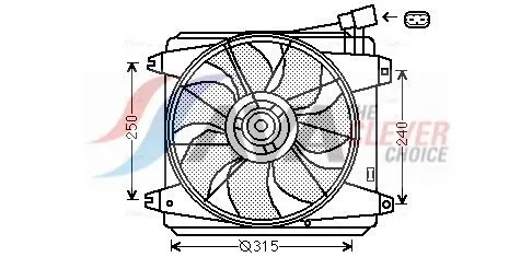 Fan, engine cooling
