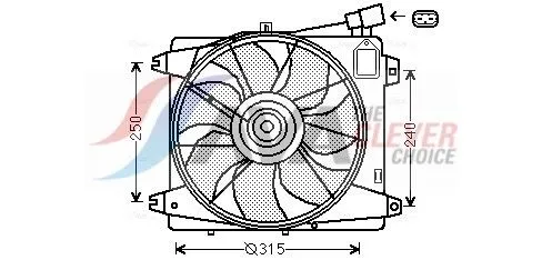 Fan, engine cooling