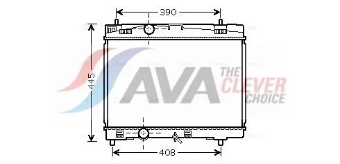Radiator, engine cooling