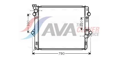 Radiator, engine cooling