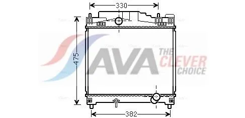 Radiator, engine cooling