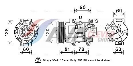 Compressor, air conditioning