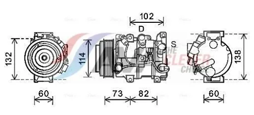 Compressor, air conditioning