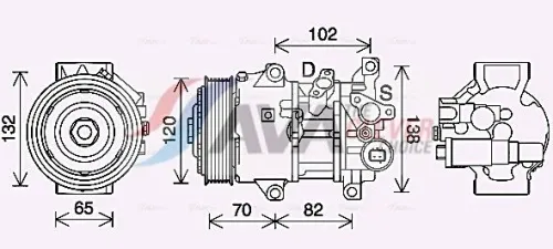 Compressor, air conditioning