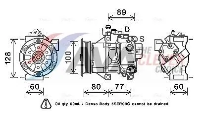 Compressor, air conditioning