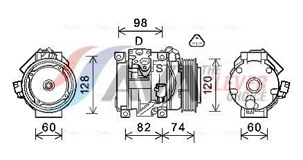 Compressor, air conditioning