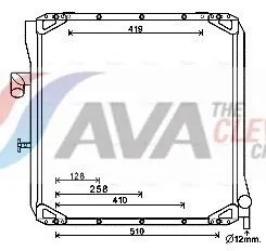 Radiator, engine cooling