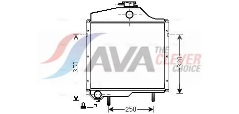 Radiator, engine cooling