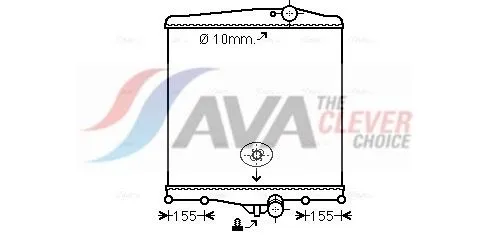 Radiator, engine cooling