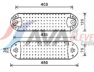 Oil Cooler, engine oil