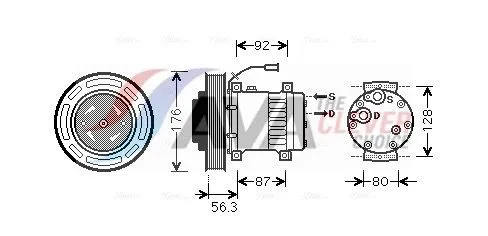 Compressor, air conditioning