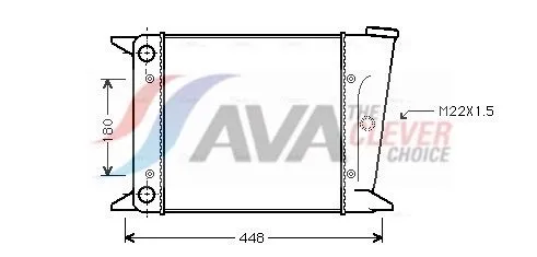 Radiator, engine cooling