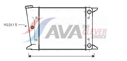 Radiator, engine cooling